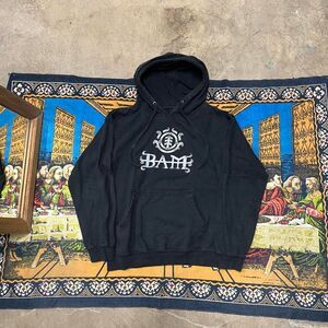 Vintage Bam Margera Element black hoodie Size small skater y2k viva la bam punkd